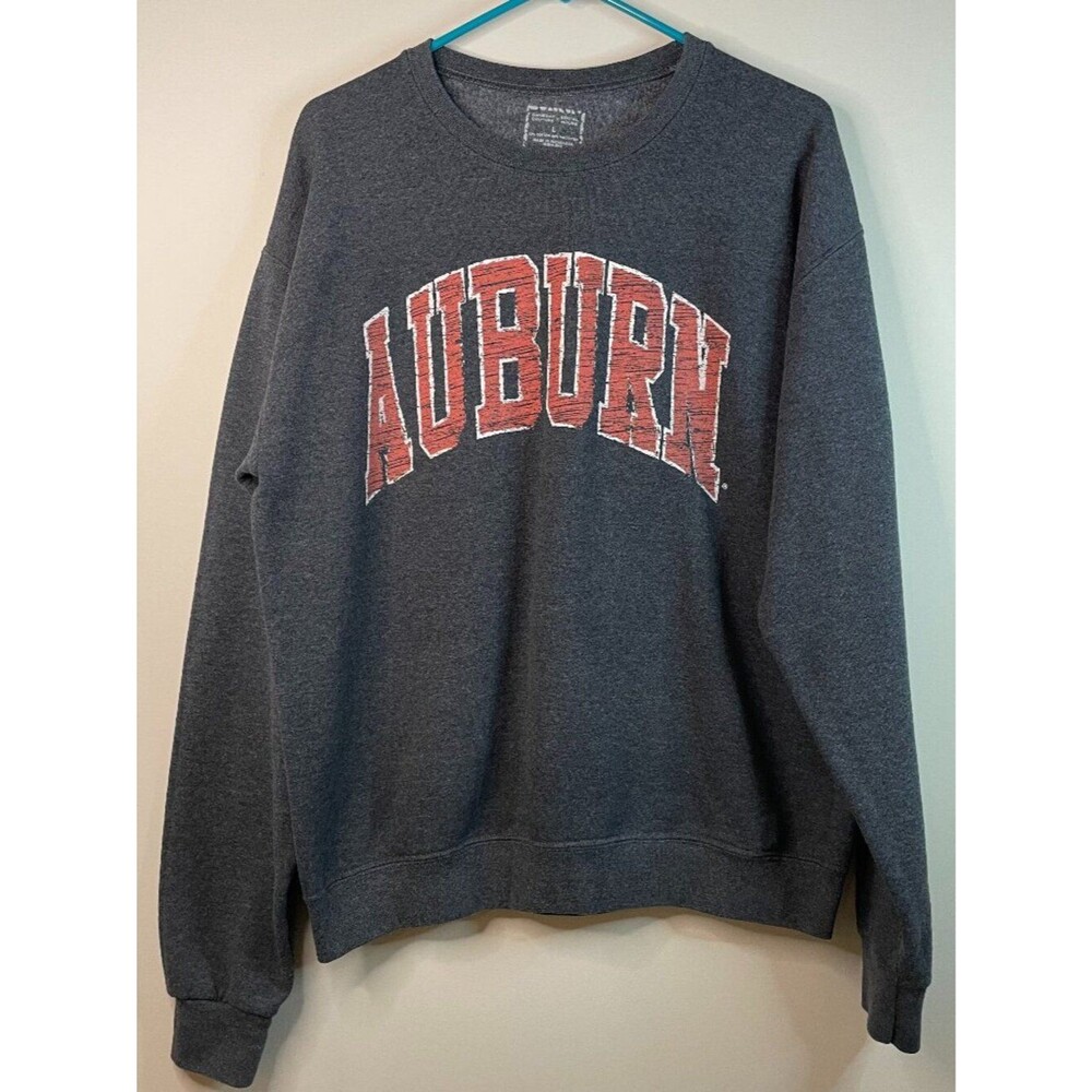 Auburn University Crewneck Sweatshirt Gray Gameday Couture x Social House Size L